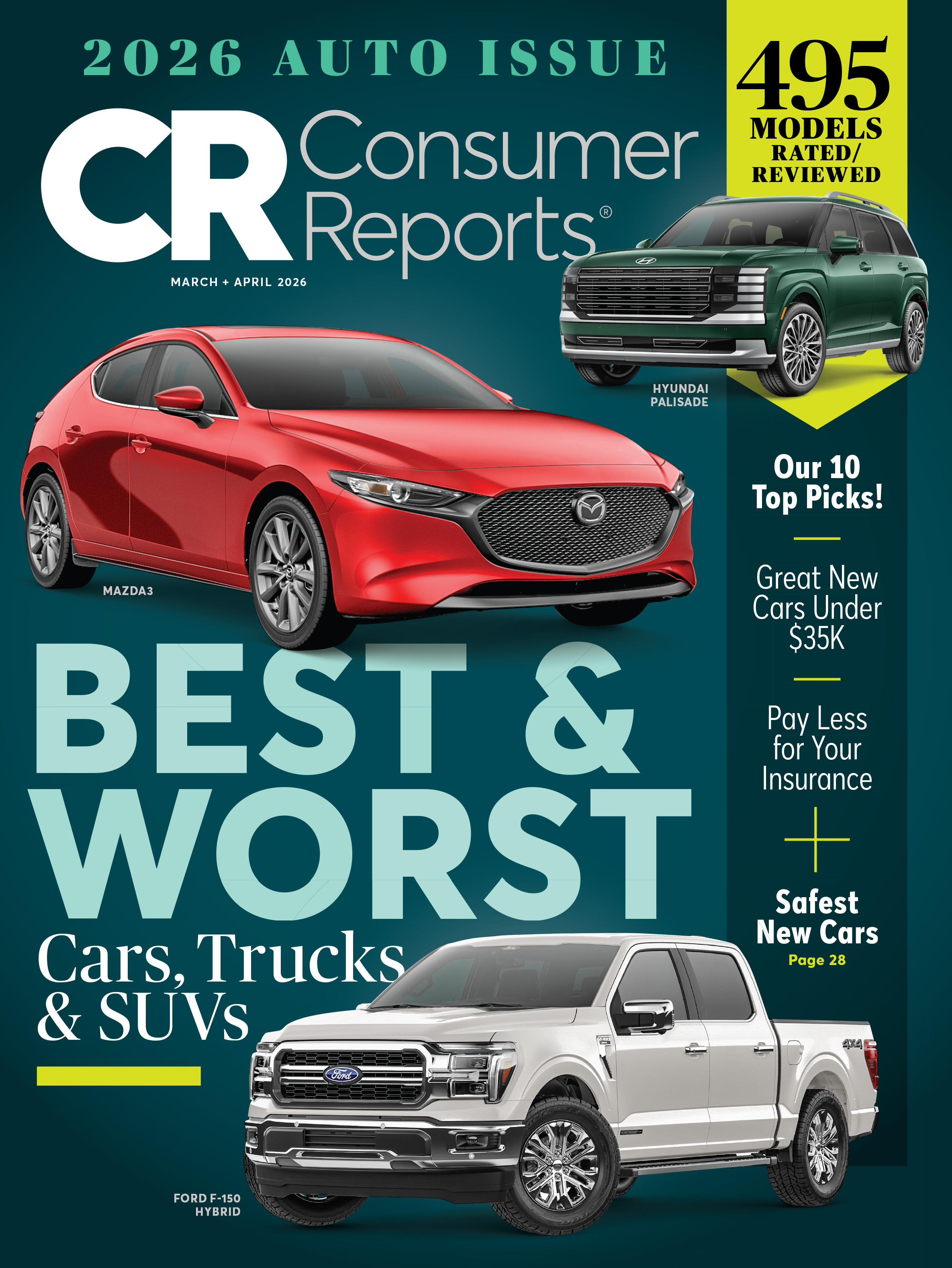 Consumer Reports April 2026 issue